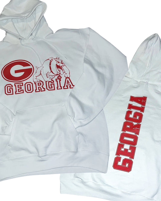 Bulldogs Hoodie (White)